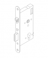 serrure motorisée EL520  ABLOY (Assa Abloy) porte métallique andreu